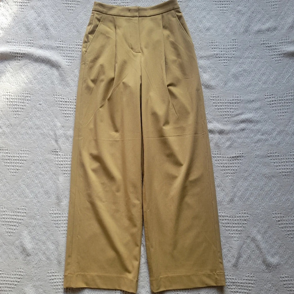 Kit and Ace Pants - Kit and Ace -On Time Pleated -Wide Leg High Waisted Oversized Trousers Pant